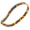 Baluue Leopard Print Headband for Women Stylish Thin Acetate Hairband