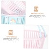 MAGICLULU 2pcs Small Storage Baskets with Handles Compact Shower and