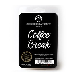 Milkhouse Candle Company, Coffee Break, Creamery Collection Soy Wax Fragrance Melts, 5.5 ounce