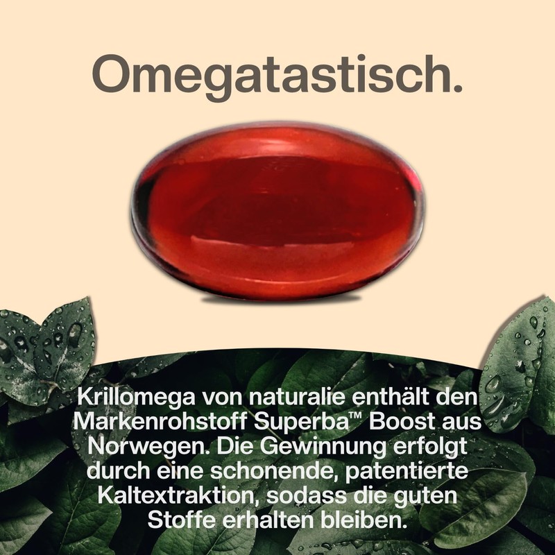 naturalie® Krill Oil Capsules Superba™ Boost Antarctic Krill from MSC-Certified