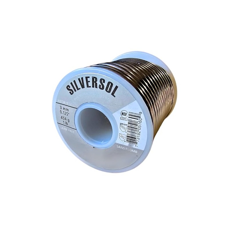 Rotometals' Silversol Solder Wire -