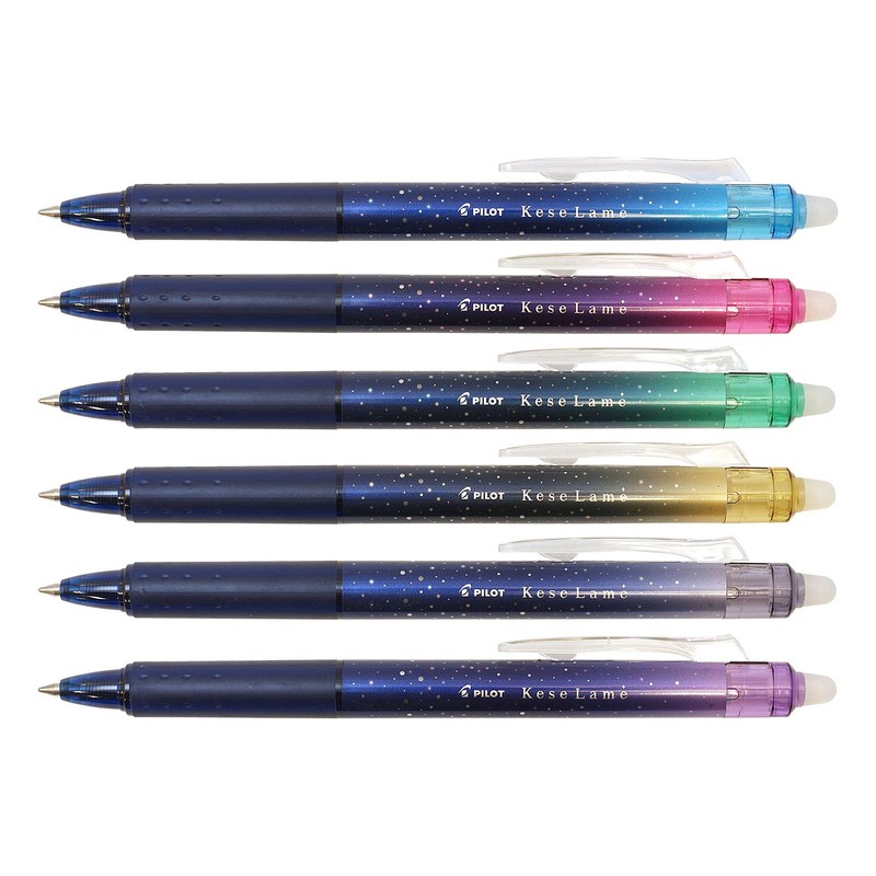 PILOT LKKB-23F-LMGD Erasable Glitter Ballpoint Pen, 0.03 inch (0.7 mm),