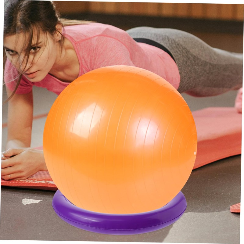 Sosoport Yoga Ball Holder Base Exercise Ball Stand Stability Ring