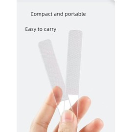 Premium Glass Nail File (2-Pack) – Nail Files,for Natural Nails, Nano Glass File with Case，Suitable for polishing Fingers or Toes，Essential Nail Care 