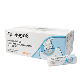 DEISS UNIVERSAL Pouch with Transparent Printed Sleeves, 50 Per Roll