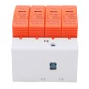 AC Surge Protector Quick Response 36mm Rail Installation 4P Surge