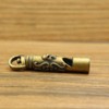 Sosoport Pendant Whistle Multi-use Decorative Keychain Whistle for Sports Survival