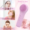 Feoflen Silicone Face Scrubber Exfoliator, Silicone Face Wash Brush for
