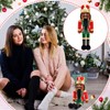 Lunmon 12 Inch Nutcracker Stuffed Plush Doll Gifts for Christmas