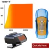 12Volt Protable Car Heater, Fast Heating, Windshield Defogger Defroster, 150W