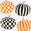 Meri Meri Mod Pattern Pumpkin Plates (Pack of 8)