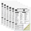 6 Pack Detailed Driver's Daily Vehicle Inspection Report 300 Sets