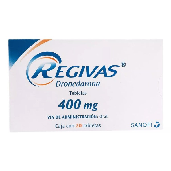 Sanofi-Aventis Regivas 400 Mg 20 Tabletas Recubiertas