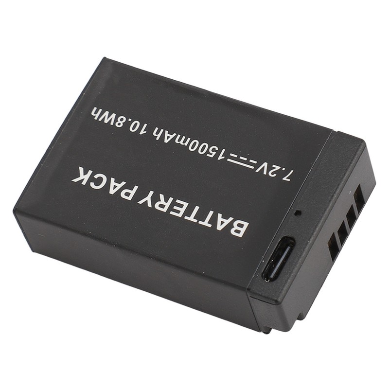 LP‑E17 Battery Pack 7.2V 1500mah Fast Charging Usb C Camera