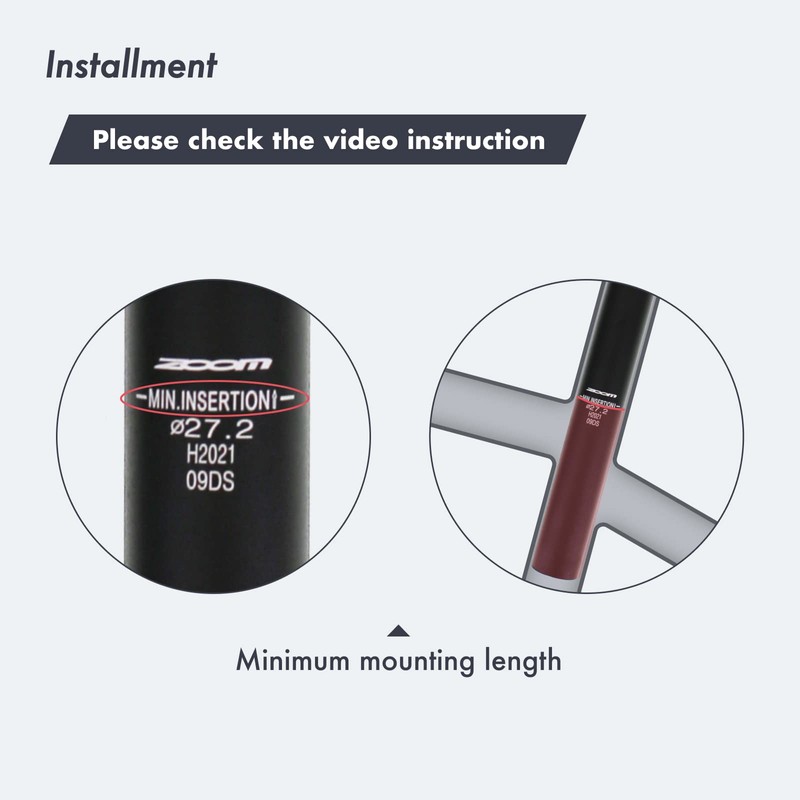 DJC Suspension Seatpost Straight Pillar Headless Bike Seat Post Shock