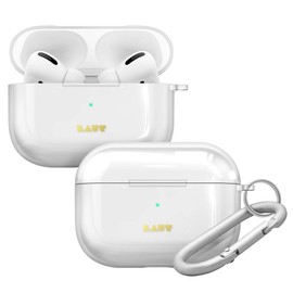 LAUT  Crystal X para AirPods Pro  Crystal Clear  Antiarañazos  Mosquetón Incluido, AirPods Pro, Cristal                                               
