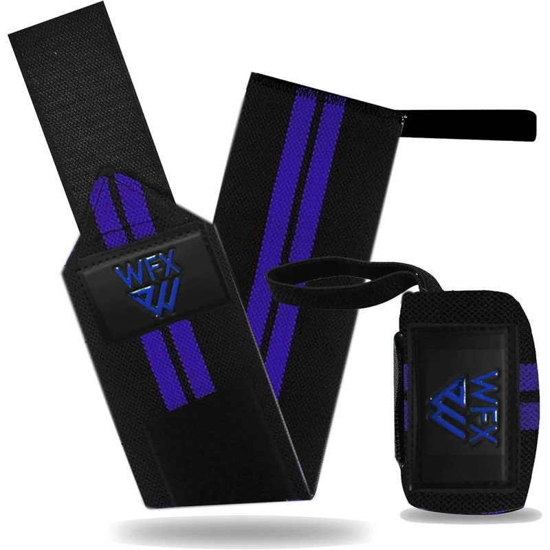 WFX Weight lifting Wrist Wraps Support Gym, Adjustable Pair Strong