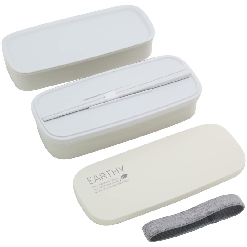 OSK PW-28K Lunch Box, 2-Tier, Beige