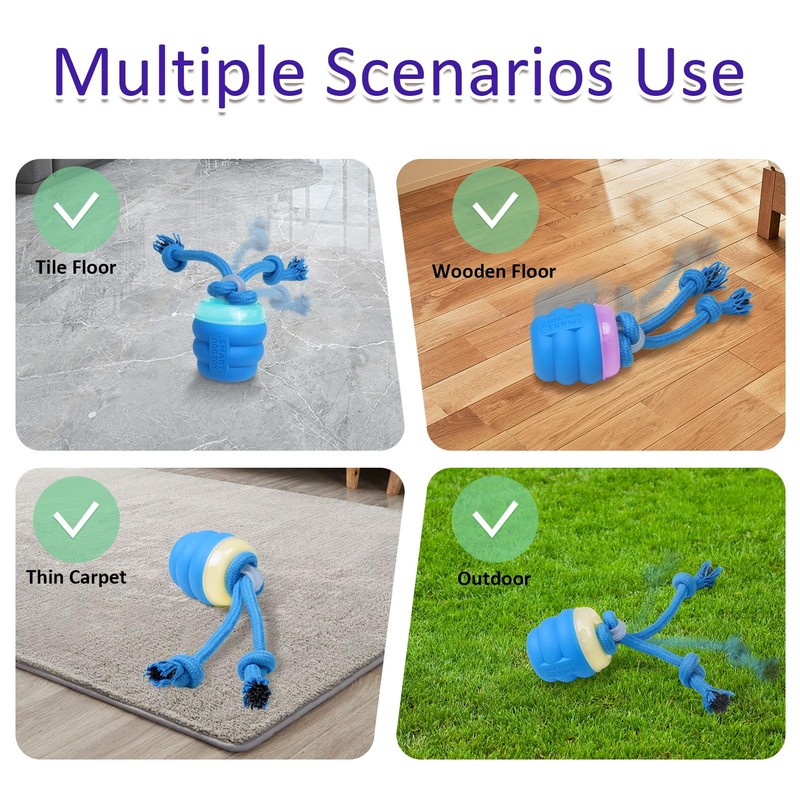 Giociv Interactive Dog Toys with Motion Activated, Squeaky Dog Toy