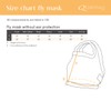 QHP - Maschera anti-mosche per cavalli, zanzariera senza orecchie, per