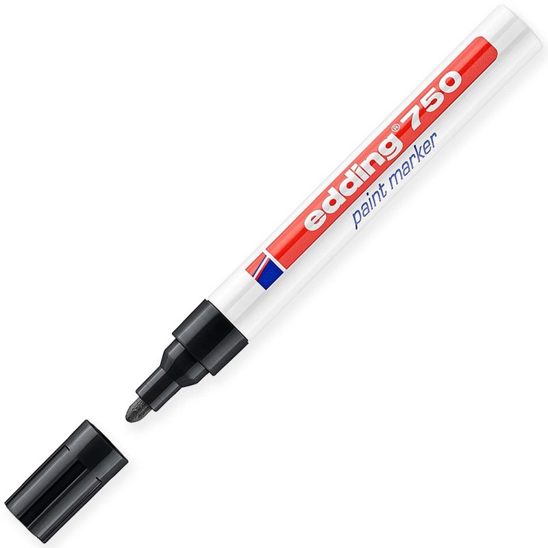 edding 750 gloss paint marker - basic colours - 6
