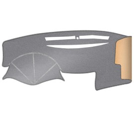 QUYDDC Dash Cover Fit for to-yota Camry 2007 2008 2009 2010 2011 | Anti-Glare, Sun Protection, Dustproof, UV-Proof | Dashboard Covers Interior Car Accessories - Grey