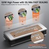 Anybear Vacuum Sealer Machine, 90kPa 120W Wide Seal All-IN-1 Powerful