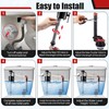 Gulfmew 2 Inch Toilet Flusher Replacement Kit, Toilet Flusher Repair