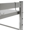 ILWorkTLs 2-Tier Adjustable Microwave Stand,Stainless Steel Microwave Oven Rack with