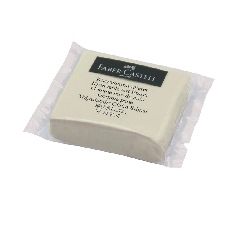 Faber-Castell Art Eraser 127155 Kneading Rubber Pack of 2