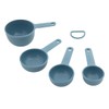 KitchenAid Universal Messbecher-Set, 4-teilig, blauer Samt