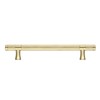 AITITAN 10 Pack Gold Kitchen Handles - Knurled, 192mm Hole