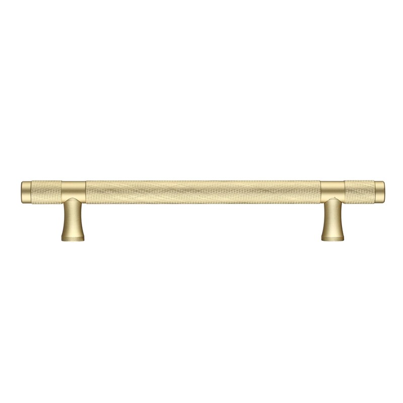 AITITAN 10 Pack Gold Kitchen Handles - Knurled, 192mm Hole