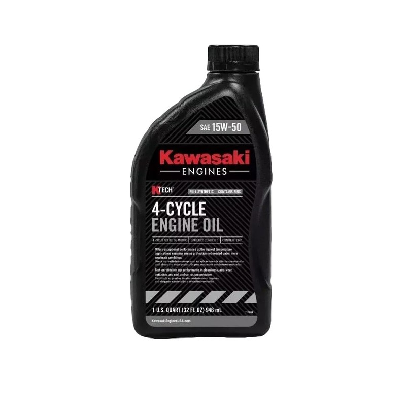 Kawasaki Engines 99969-6501 K-Tech Full Synthetic SAE 15W-50 Engine Oil