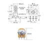GTIWUNG Potentiometers B5K B10K B20K B50K B100K Ohm WH148 Potentiometer