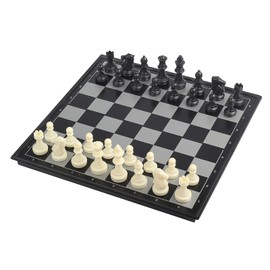 Andux Foldable Magnetic Chess Game Set Board Game with Chess Board and Chess Pieces GJXQ-04 (S)