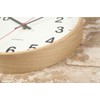 KATOMOKU Plywood Wall Clock 2 Sweep (Continuous Second Hand) km-42M