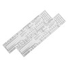 4X Essential EKG Ruler Pocketcard in English