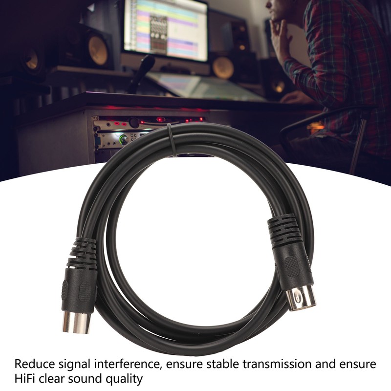 8 Pin Din Male to 6 Pin Din Male Cable