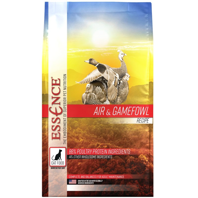 Essence AIR & Gamefowl CAT Recipe Dry CAT Food, 4LB