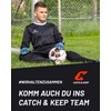 CATCH & KEEP Goalkeeper Gloves Children's Claw Protector Blue Size