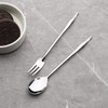 Bloom at Home Metal Swan Teaspoons (4) and Tea Forks
