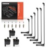A-Premium 3 Ignition Coils with 6 Spark Plug Wires and