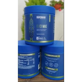 Birdman Glicinato De Magnesio 400 Mg 60 Porciones 240 Cáps                                                                                            