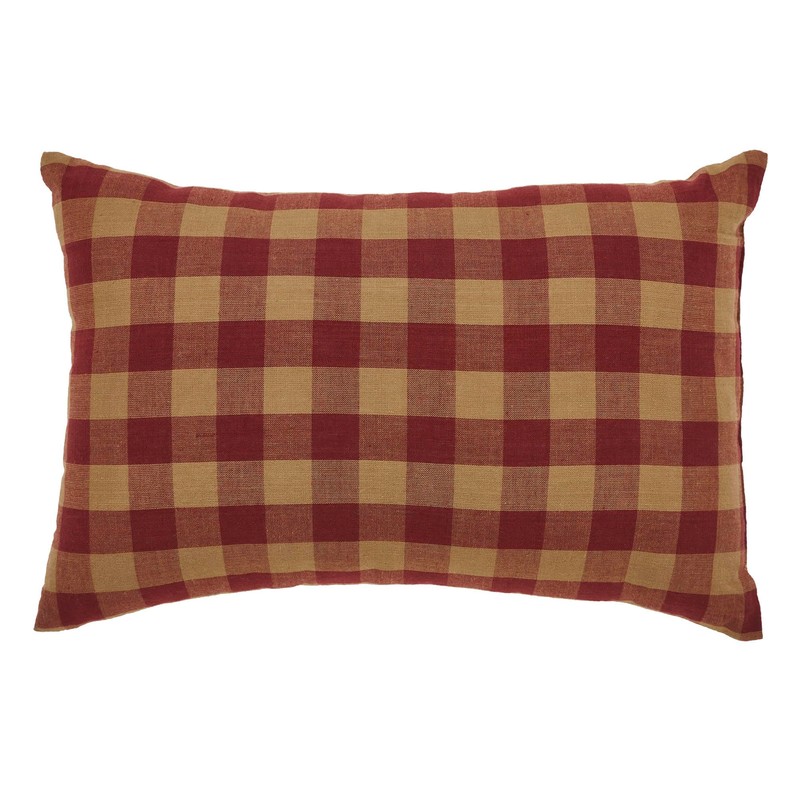 VHC Brands Connell Heart Pillow 9.5x14, Cotton Pillow With Polyester