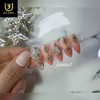 ❣High quality Winter peach nail tip - Long nose pin