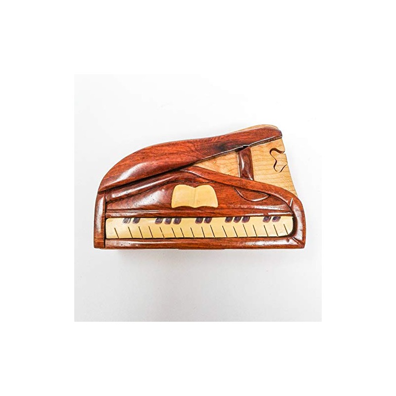 Piano Wood Puzzle Box