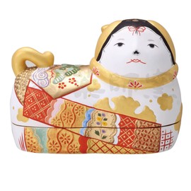 Yakushi Kiln Suhara, Nishikai Inuhara (Large, Left) (White)