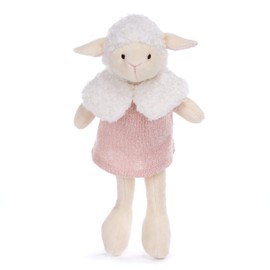 Ragtales RT709 Phyllis Lamb Ragtag 11" Soft Toy (27cm), Multicolour