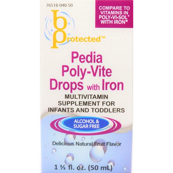 Pedia Poly-Vite with Iron 50 mL